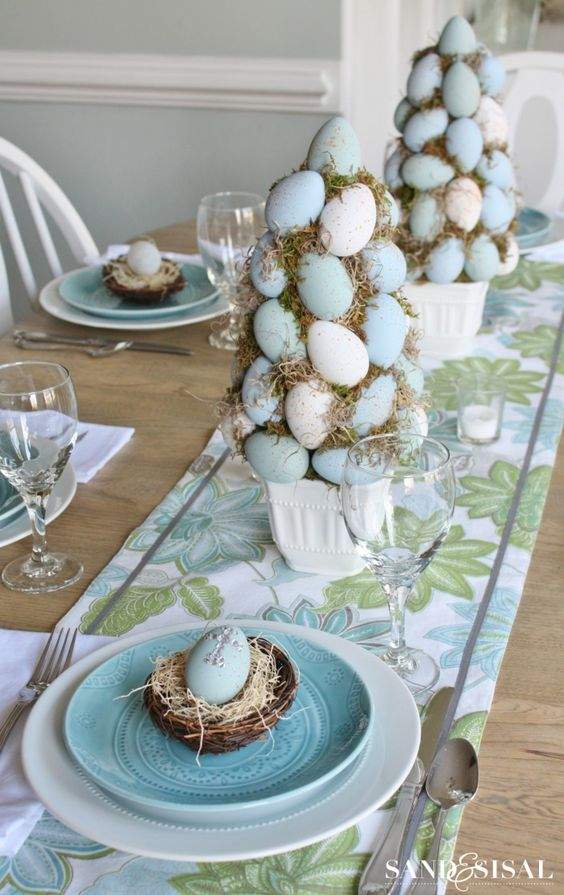 Как да декорираме масата за Великден?