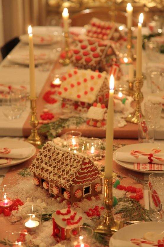 17 идеи за декорация на масата за Коледа